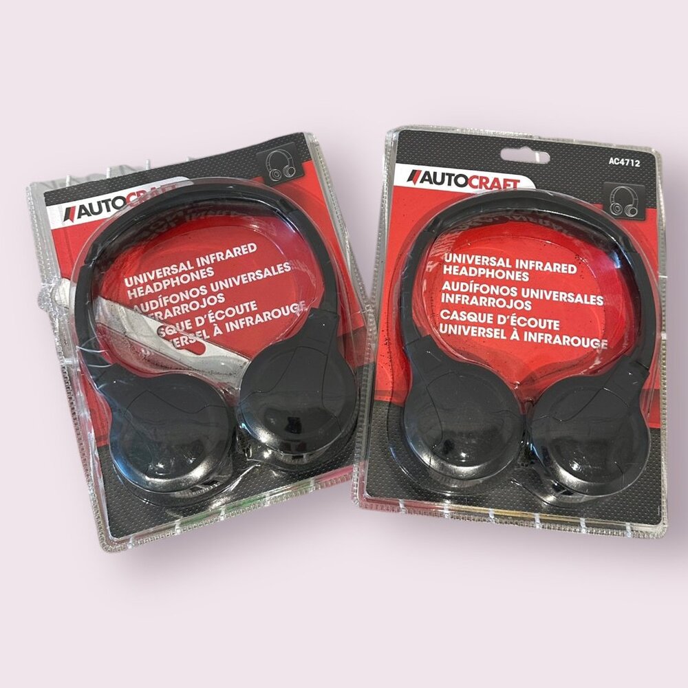 Universal Infrared Headphones Set of 2